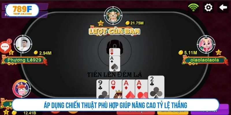 Áp dụng chiến thuật phù hợp giúp nâng cao tỷ lệ thắng
