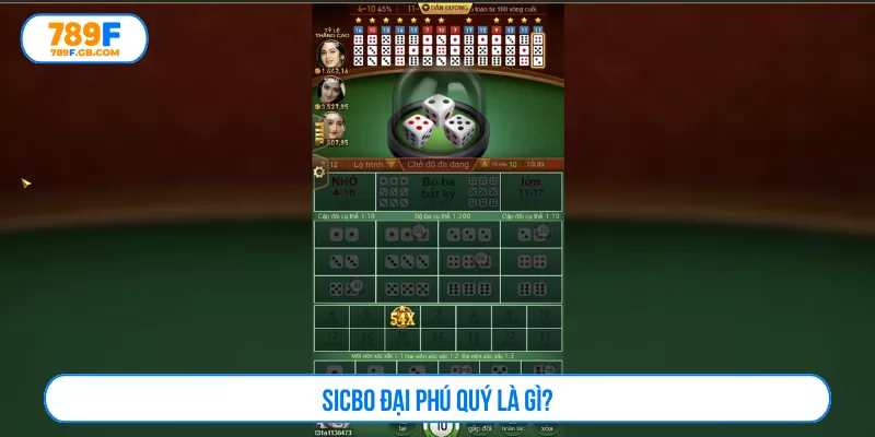 Sicbo đại phú quý là gì?